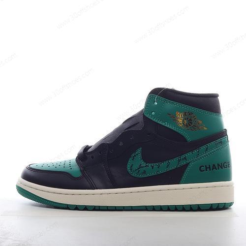 Cheap Nike Air Jordan 1 Retro High Golf Shoes Black Green FJ0849 001