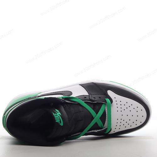 Cheap Nike Air Jordan 1 Retro High OG Shoes Black Green White DZ5485 031