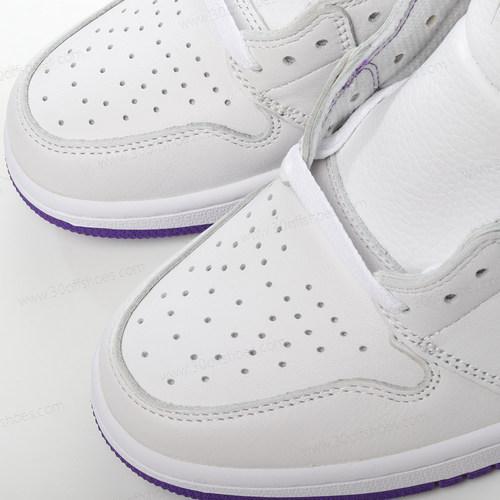 Cheap Nike Air Jordan 1 Retro High Shoes White Purple CD0461 151